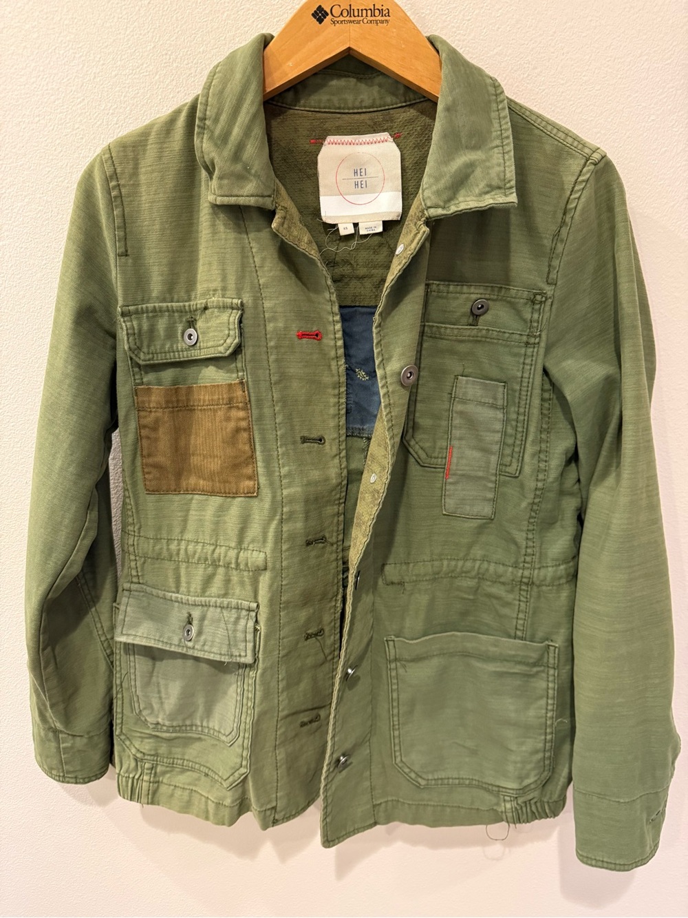 Hei Hei Women's Olive Utility Jacket